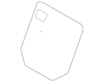 887166LB0A - Body: Seat Back Panel for Nissan Image image