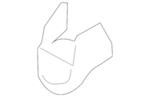 893055ZW0A - Body: Latch Cover for Nissan Image image