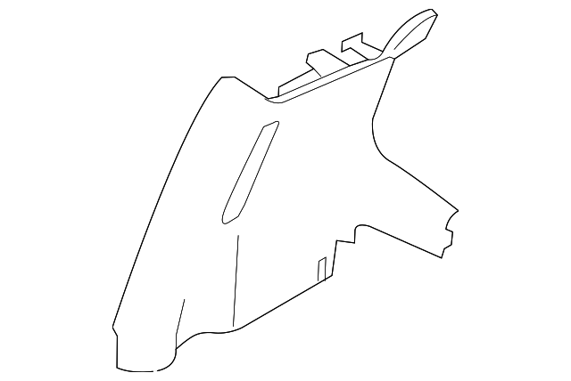 76913EZ01A - : Upper Center Pillar Trim for Nissan Image