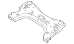 544004AF2B - Suspension: Cross-member for Nissan Image image