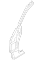 G62159BNMA - Body: Hinge Pillar Reinforced for Nissan Image image