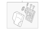 886003VM0A - Body: Seat Back Assembly for Nissan Image image