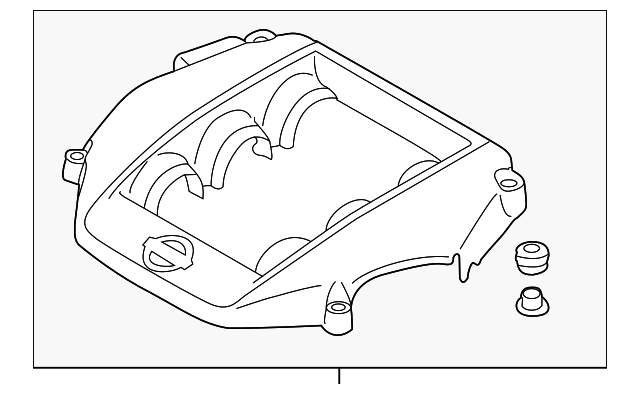 14041KB50A - : Engine Cover for Nissan Image