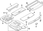 849B85MR1A - Body: Floor Cover for Nissan Image image