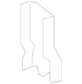 681721LA0A - Body: Reinforced Beam Stay for Nissan Image image