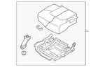893006JL1B - Body: Cushion Assembly for Nissan Image image