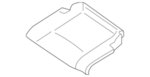 893114BA0A - Body: Seat Cushion Pad for Nissan Image image