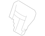 886709UF0A - Body: Seat Back Cover for Nissan Image image