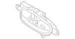 80670EZ40B - Body: Handle, Inside for Nissan Image image