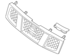 62310ZT01A - Body: Grille Assembly for Nissan Image image