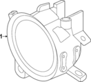 261508990E - Electrical: Fog Lamp for Nissan Image image