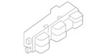 25401EZ00B - Body: Window Switch for Nissan Image image