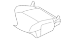 873709MD0A - Body: Cushion Cover for Nissan Image image