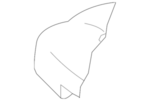 883111LB2A - Body: Seat Cushion Pad for Nissan Image image