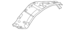 641315ZP0A - Body: Apron Panel for Nissan Image image