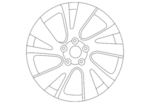 403009UF1K - Suspension: Wheel, Alloy for Nissan Image image