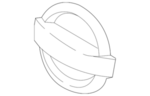 628901LB0A - Body: Emblem for Nissan Image image