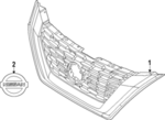 623106RZ1A - : Grille for Nissan Image