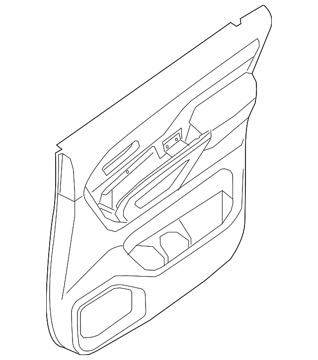 82901EZ33C - : Door Trim Panel for Nissan Image