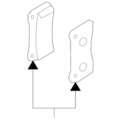 D40606HT0B - Brakes: Brake Pads for Nissan Image image