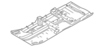 G43205EEMA - Body: Front Floor Pan for Nissan Image image