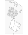 886503VM0A - Body: Seat Back Assembly for Nissan Image image