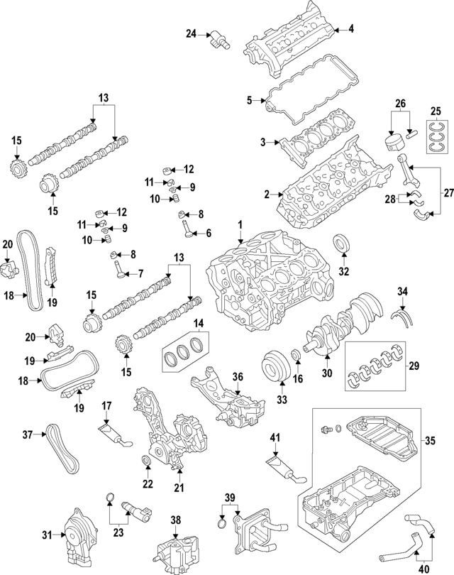 121505CA4A - : Connecting Rod Bearing for Nissan Image