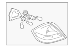 26550EL30A - Electrical: Tail Lamp Assembly for Nissan Image image