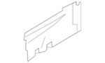 G5135JJ90A - Body: Closing Plate for Nissan Image image
