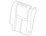 886114BA1A - Body: Seat Back Pad for Nissan Image image