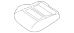 873704RA0A - Body: Cushion Cover for Nissan Image image
