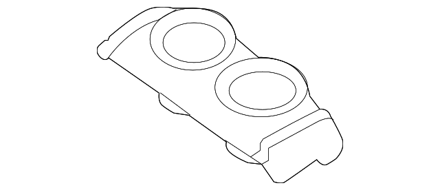 96966EZ10A - : Rear Cup-Holder for Nissan Image