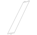 768366JL3B - Body: Pillar Molding for Nissan Image image