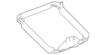 264396MA0A - Body: Overhead Console Mount Bracket for Nissan Image image