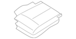 873709HT0C - Body: Cushion Cover for Nissan Image image