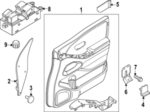 809019BW5C - : Door Trim Panel for Nissan Image