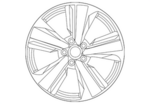 403006RH4A - Suspension: Wheel, Alloy for Nissan Image image