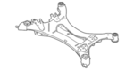554003KD1B - Suspension: Suspension Cross-member for Nissan Image image