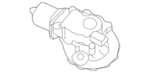 288103NF0L - Body: Wiper Motor for Nissan Image image