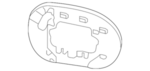 963651FC0A - Body: Mirror Glass for Nissan Image image