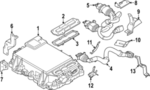 291B25MP0A - Electrical: Cover for Nissan Image image
