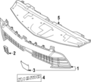623106GR0A - : Grille for Nissan Image