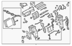 271101LK4C - HVAC: AC &amp; Heater Assembly for Nissan Image image