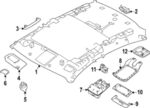 264396CA2A - Body: Lamp Bracket for Nissan Image image