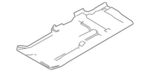 G43215EEMA - Body: Front Floor Pan for Nissan Image image