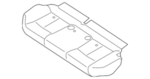 883004FU0A - Body: Cushion Assembly for Nissan Image image