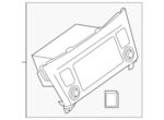 259156MA0A - Body: Radio for Nissan Image image