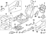 873605MP6A - Body: Cushion Assembly for Nissan Image image