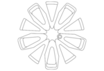 403009DJ6B - Suspension: Wheel, Alloy for Nissan Image image
