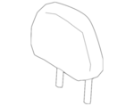 864309UH1A - Body: Headrest, Outer for Nissan Image image